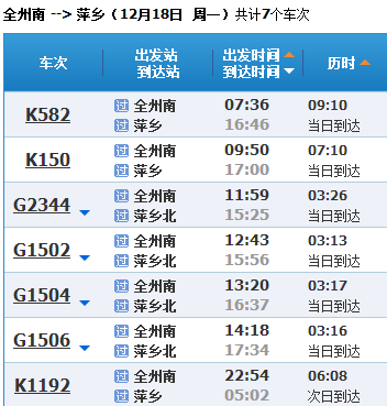 全新发布！萍乡火车站最新列车时刻表详览