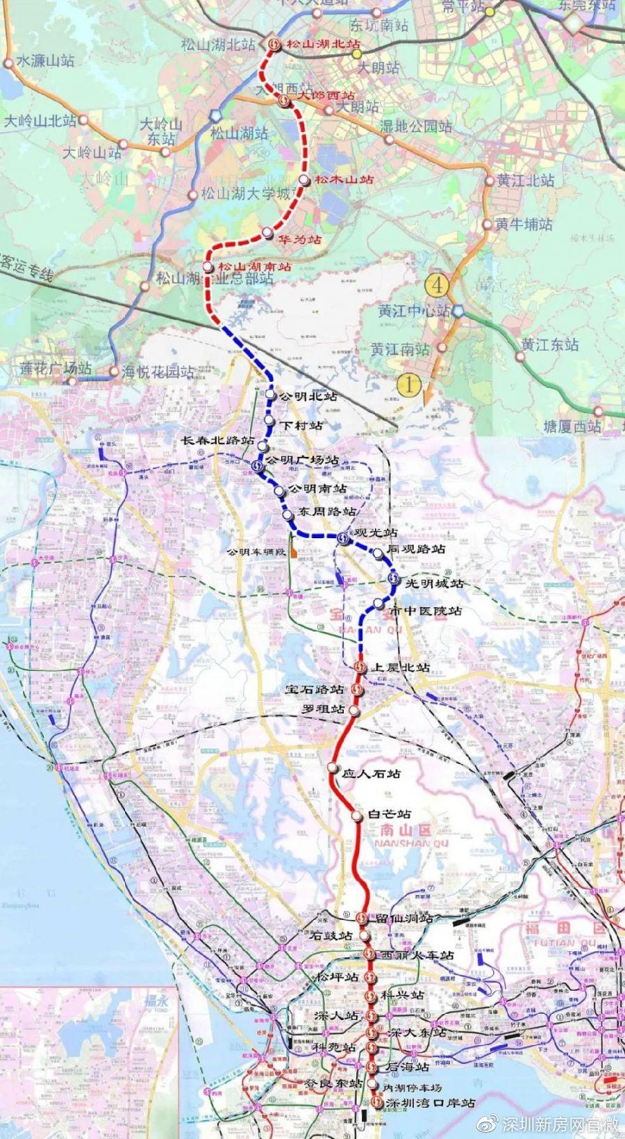 深圳地铁线路图全新版发布，尽览最新交通网络风采